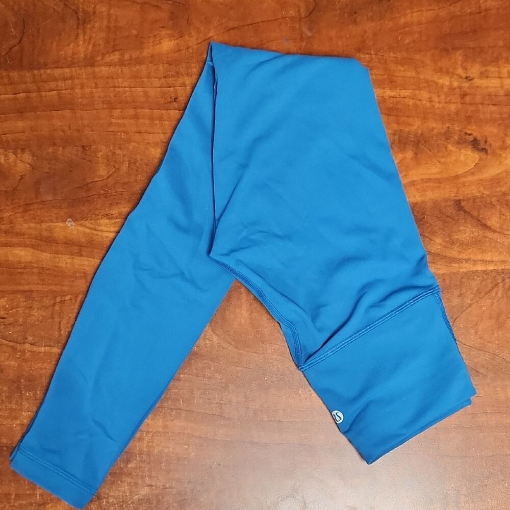 Lululemon Athletica Vibrant Blue Leggings